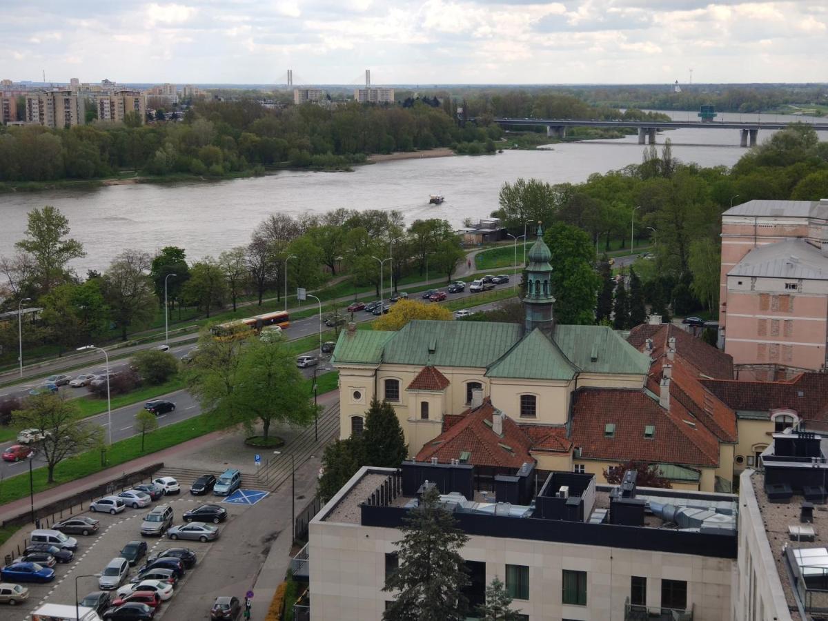 Apartment River Front, Great View From 14Th Floor, Next To Pge Narodowy Stadium, Torwar - By Warsawskyline Apartments Exteriör bild